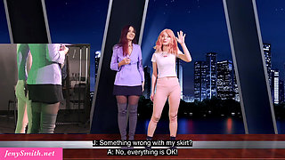 Jeny Smith and Astra decided to make a new SFW video for YouTube, but Astra had her own plans 😏