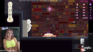 Castle of Temptation Stream 3 Cute Gooner Gamer Girl Masturbating ExotiqFox