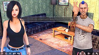 Visual novel, manga porn, confident goddness