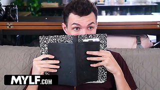Step-grandson can't resist his slutty step-nana's tight pussy - PervNana Trailer