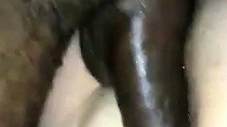 Black Dick Cumming in a White Boy's Ass