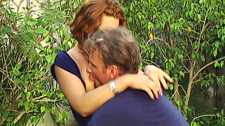 The Blonde Does It with Her Businessmen