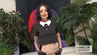 Slutty Stevie Moon Can't Get Enough Of Bryan Gozzling's Sloppy Sex!
