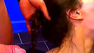 Ggg - Gangbang - Petite Redhead with Big Ass Gets Fucked by Multiple Guys