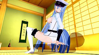 Akame Ga! Esdeath Animation - Hentai 3d And 3d Hentai