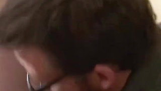 Cute stepdaughter Amber Nevada fucked and milked from her stepdad Billy King