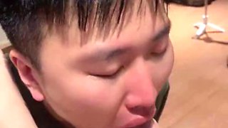 Chinese femdom feet licking