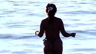 Tera amateur brunette girl public posing