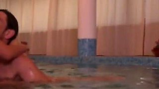 Blond girl hard anal German