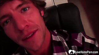 Big booty girlfriend rides and fucks on computer chair: Blowjob, Doggy  Cowgirl Porn