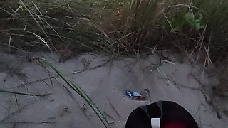 Nude beach, and I'm a fucking wife