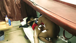 Stepmom Fucked by his son During Train Journey from Berlin , Hot HD SEX video