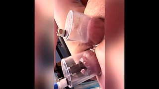 Extreme Anal Pumping MILF - Kinky Midwest Meadows Stretches Her Gape with Pussy Pump
