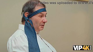 My hot Latina wife Lucy Mendez gives a steamy cuckolding surprise to her hubby Charlie Dean