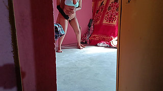 Desi Village Girl Indian College Girl Doing First Time Sax with Bad Boy Math Teacher at the Store Room