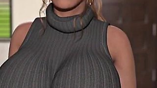 Blacked House #01 - His GF Caught Him Masturbating While His Busty MILF Landlady Was in the Shower