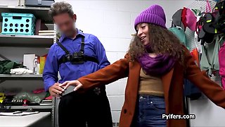 Hispanic humped by mall cop for stealing makeup