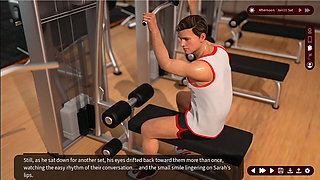 Whispers of Desire 7 Sarah and Alex Went to the Gym with Jessica