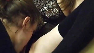 Stepfather Fucked His Stepdaughter on the Couch
