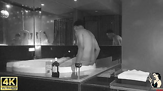 Boss Fucking Employee in the Pool and Filming Everything