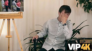 VIP4K. Contempt and Cock in Court