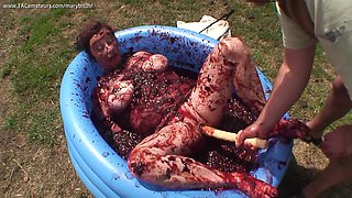 Bound & Fucked In Plum Jam Pt2 - MaryBitch