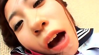 Asian cutie toys smut insertion before hardcore shag