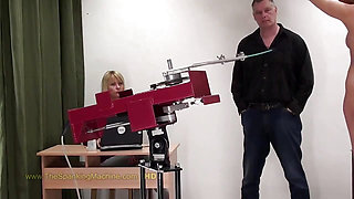 Anitta Spanking Machine - Bare Back Whipping