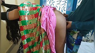 Devar Bhabhi - Desi With Cute Sarika Bhabhi With Red Libstic And Hot Sexy