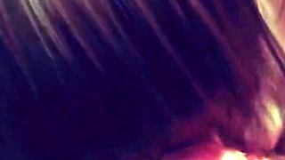 French Amateur Brunette's Homemade Blowjob