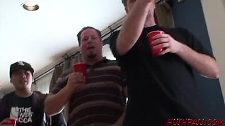 Jamie Elles Ass is the Centerpiece of the Frat House Fuck Fest