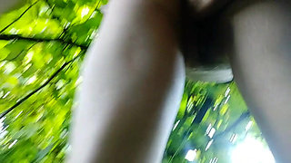 Oral Sex and Fuck in Doggy Style Outdoors