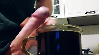 Milking my for cream for a coffee break