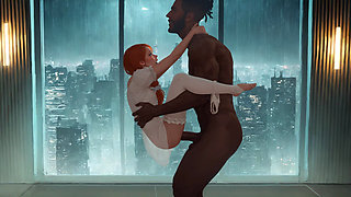 Busty Milf Housewife Loves to Ride Boss's Thick BBC - 3D Hentai Animated Porn - Mila Ai