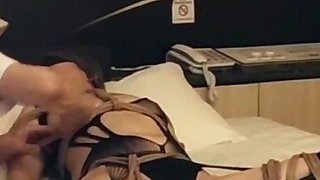 Uncensored Adulterous Couple Bondage Fantasy Sex Blowjob and Swallowing a Lot of Semen!!
