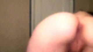 Blonde tight pussy babe solo toy fun in glamour masturbation