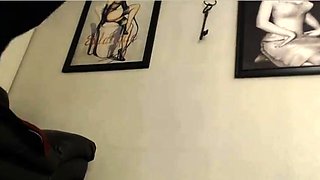 Black Amateur with a Big Ass and Big Tits on Webcam