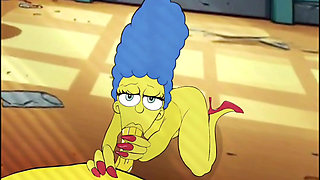 Police Sex Story. Married Housewife Fucks with Sheriff for Her Husband. a Cartoon Parody. Animation. Comic. Parody Simpson