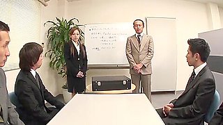 Gorgeous Japanese teen 18+ Office Pantyhoses Fetish Sex