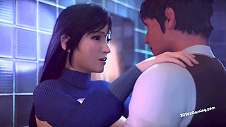 Animated hentai and cartoon sex adventures in the bathroom