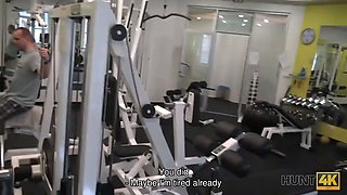 HUNT4K. Attractive girl and her cuckold BF couldn't say no to money
