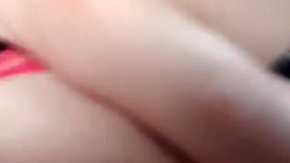 Horny Teen Masturbates in Real Public Uber