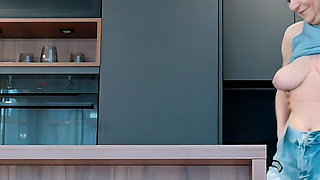 Kitchen Quickie with My Nephew