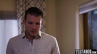 Evil stepsister annoys and fucks stepbro