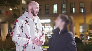 Petite Italian Eva Generosi Public Pickup For Creampie - Cum Inside Teen Pussy