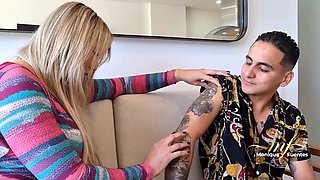 Hot MILF has her first 3some with two young guys - Monique Fuente - Danner Mendez - Dani Clark