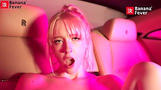 Korean slut teacher teaches Chinese man how to cum in American pussy with rough sex and blowjob