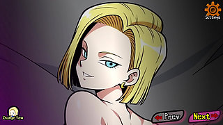 The Dragon of Naugthy Wishes - Fucking with the Beautiful Bulma and Android 18 from Dragon Ball