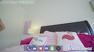 Lil D's Wild Interracial Encounter with Blonde Passion