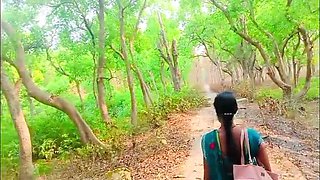 Desi Village Bhabhi RadhaDevi Hardcore Fuck in Jungle - Indian Aunty Sex